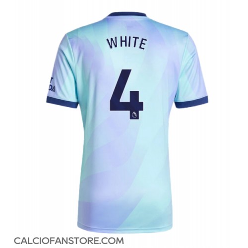 Maglia Calcio Arsenal Ben White #4 Terza Divisa 2024-25 Manica Corta